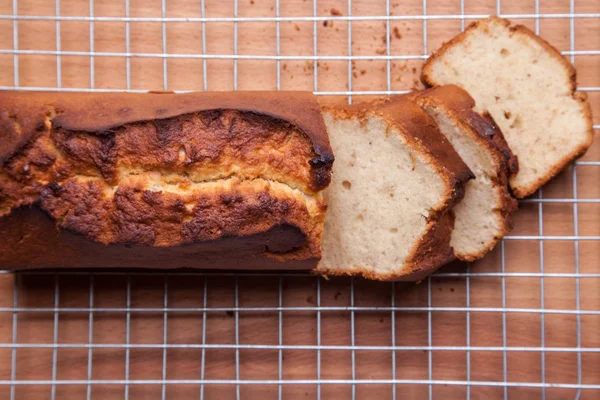 Банановый хлеб с хлебом — стоковое фото
