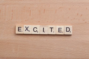 Harfleri yazım kelime heyecanlı scrabble.
