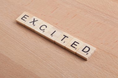 Harfleri yazım kelime heyecanlı scrabble.