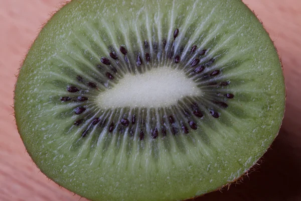 Close up of half cut kiwifruit