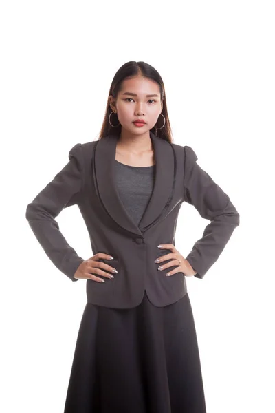 Schöne junge asiatische Geschäftsfrau. — Stockfoto