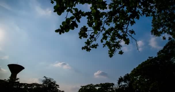 Hyper Time lapse plan du ciel du soir — Video