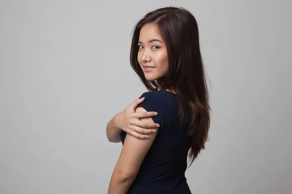Feliz hermosa joven asiático mujer . —  Fotos de Stock