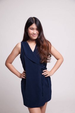 Güzel genç Asyalı kadın..