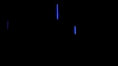 renkli neon ışıkları