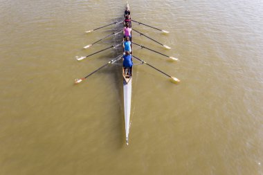 Rowers havadan görünümü
