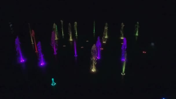 Fontaine colorée d'avobe 