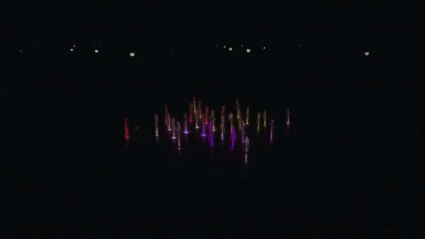 Fontaine colorée d'avobe 