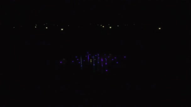 Fontaine colorée d'avobe 