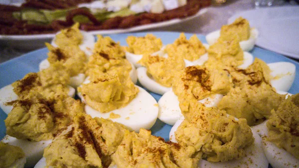 Traditional deviled eggs — Stock Photo, Image