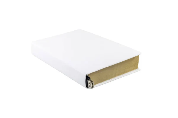 Libro en blanco con conector USB hembra —  Fotos de Stock