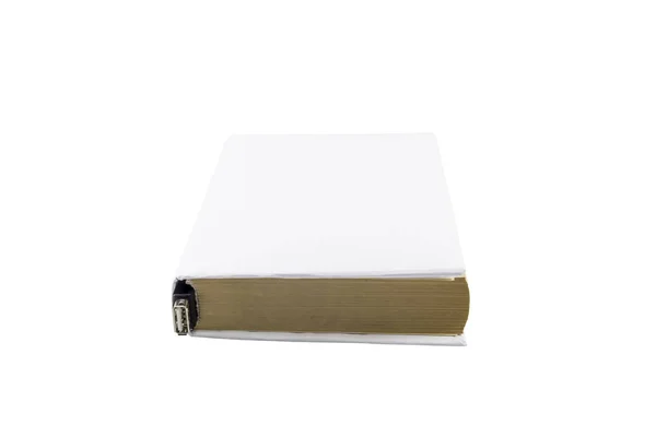 Libro bianco con connettore USB femmina — Foto Stock