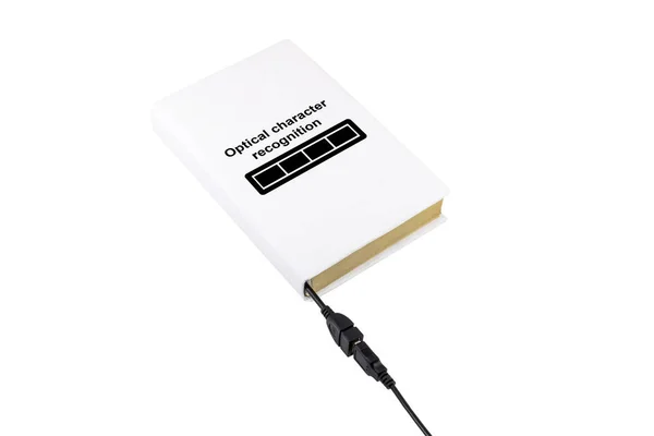 Libro conectado a USB y OCR —  Fotos de Stock