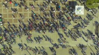 Bisiklet sezonunun resmi başlatmak Plovdiv, Bulgaristan