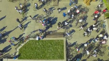 Bisiklet sezonunun resmi başlatmak Plovdiv, Bulgaristan