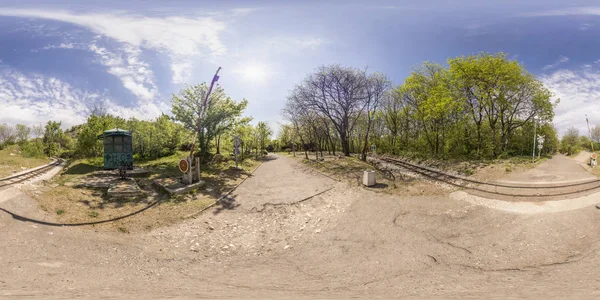 360-Grad-Panorama der Dschendem Tepe, auch bekannt als Youth Hi — Stockfoto