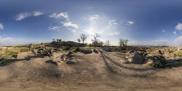 360 derece panorama Nebet tepe Plovdiv, Bulgaristan