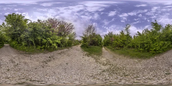 360 degrees panorama of the Recreation and Culture park in Plovd — Stock Photo, Image