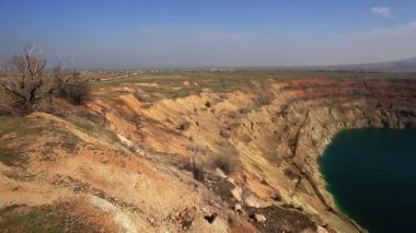 Bir maden Ocak üzerinde yavaş pan