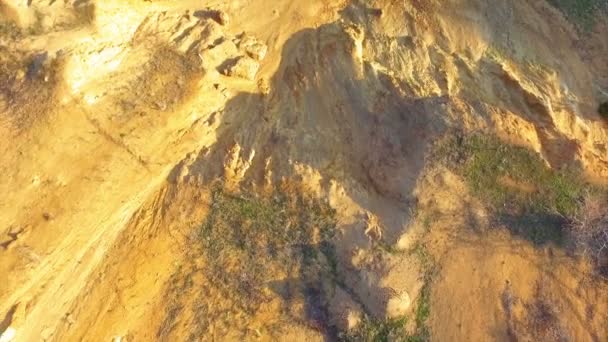 放棄された鉱山の噴火口 — ストック動画