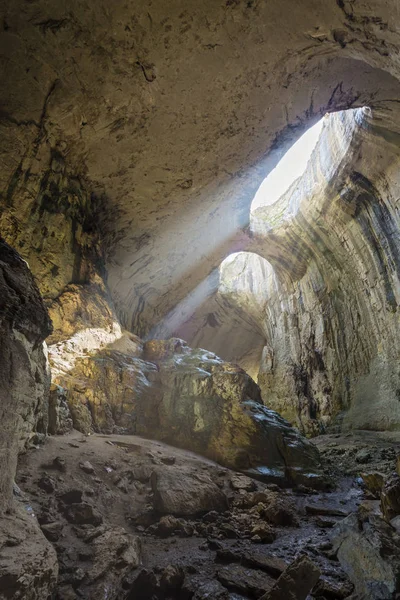 Tanrılar gözleri gelen güneş ışınları — Stok fotoğraf