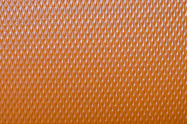 Extreme Macro Orange Plastic Suitcase Cover Pattern — Stock Photo, Image