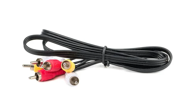 Cable RCA multicolor —  Fotos de Stock