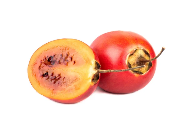 Tamarillo de frutas com metade — Fotografia de Stock