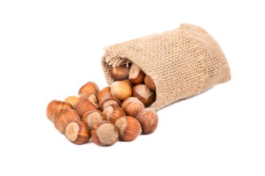 bir çuvalın içinde fındık