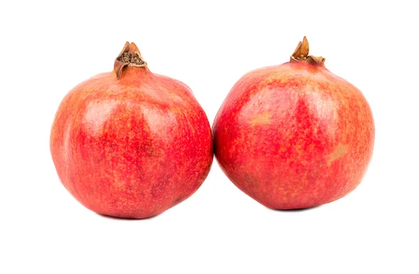 Два фрукта граната — стоковое фото