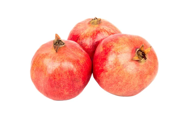 Three fruit pomegranate — Stock Photo, Image