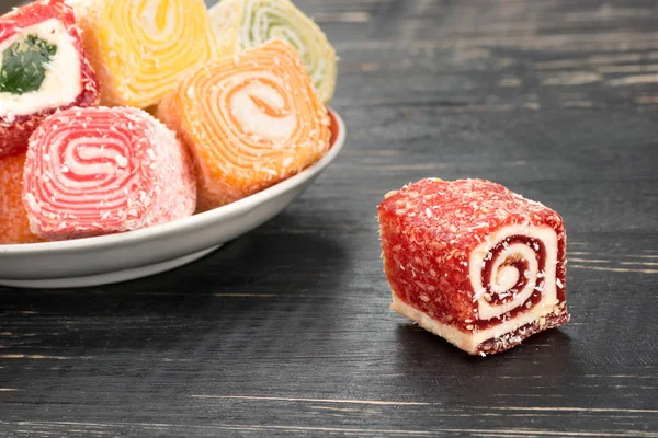 Turkish delight lokum — Stockfoto