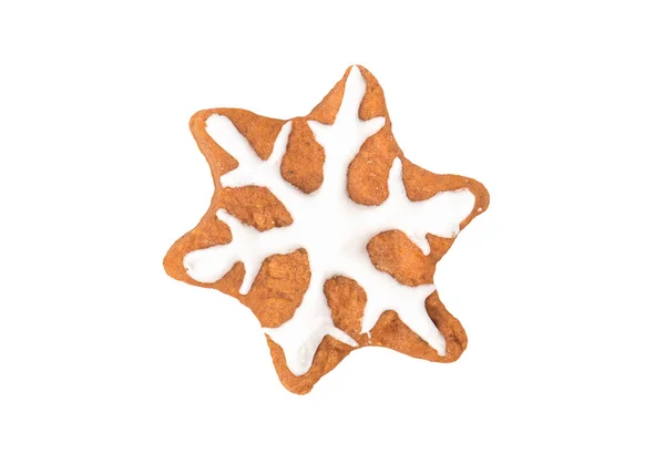 Christmas cookies snowflake — Stock Photo, Image