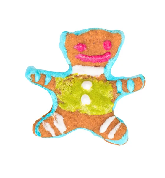 Christmas gingerbread bear — Stock Photo, Image