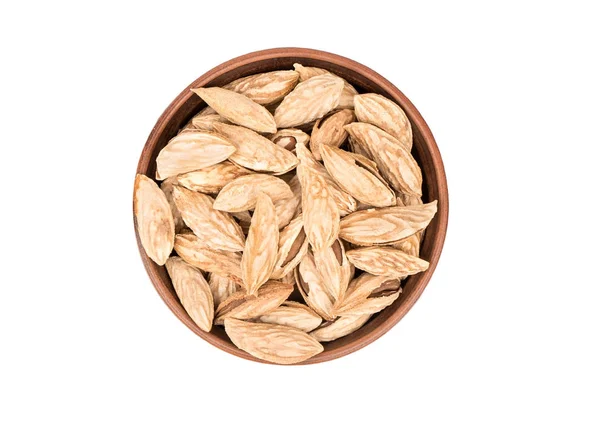 Uzbek almonds in bowl — Stock Photo, Image