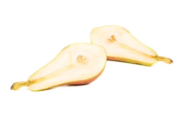 Dos mitades de pera — Foto de Stock