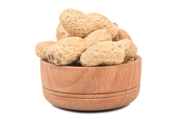 Peanuts in shell bowl — Stock Photo, Image