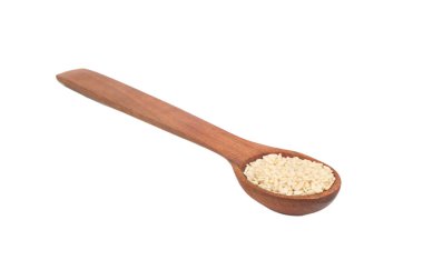 Kaşıkta susam tohumları