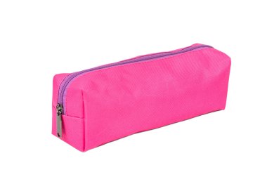 Pembe makyaj çantası.