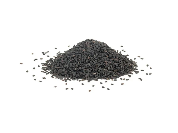 Pile black sesame — Stock Photo, Image