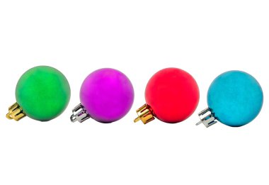 Renkli Noel topları