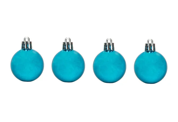 Palla di Natale blu — Foto Stock