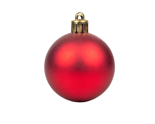 Red Christmas ball — Stock Photo, Image