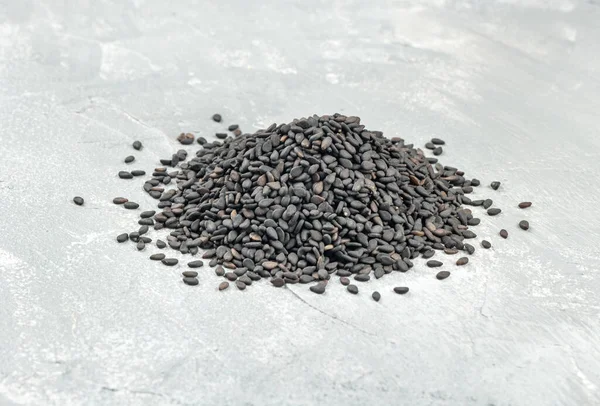 Semillas de sésamo negro —  Fotos de Stock