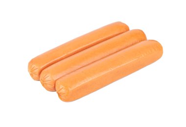 Taze sosis izole edilmiş.