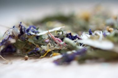 Tıbbi bitki çayı kurutulmuş