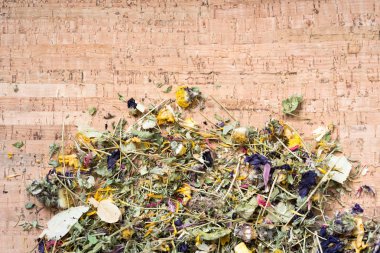 Tıbbi bitki çayı kurutulmuş