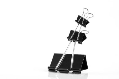 Ofis araçları- siyah klipler