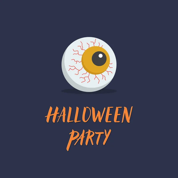 Ikone der Halloween-Party. — Stockvektor