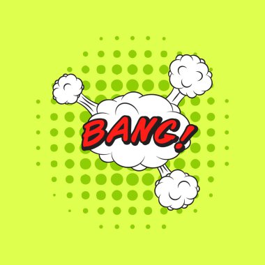 Klasik çizgi roman kitapları konuşma etiket Bang!